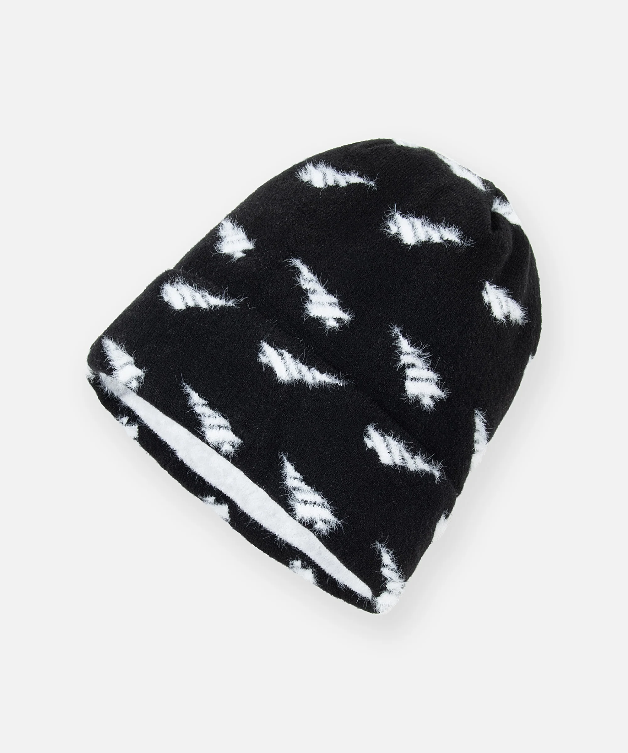 Fuzzy Distort Logo Beanie - Image 4