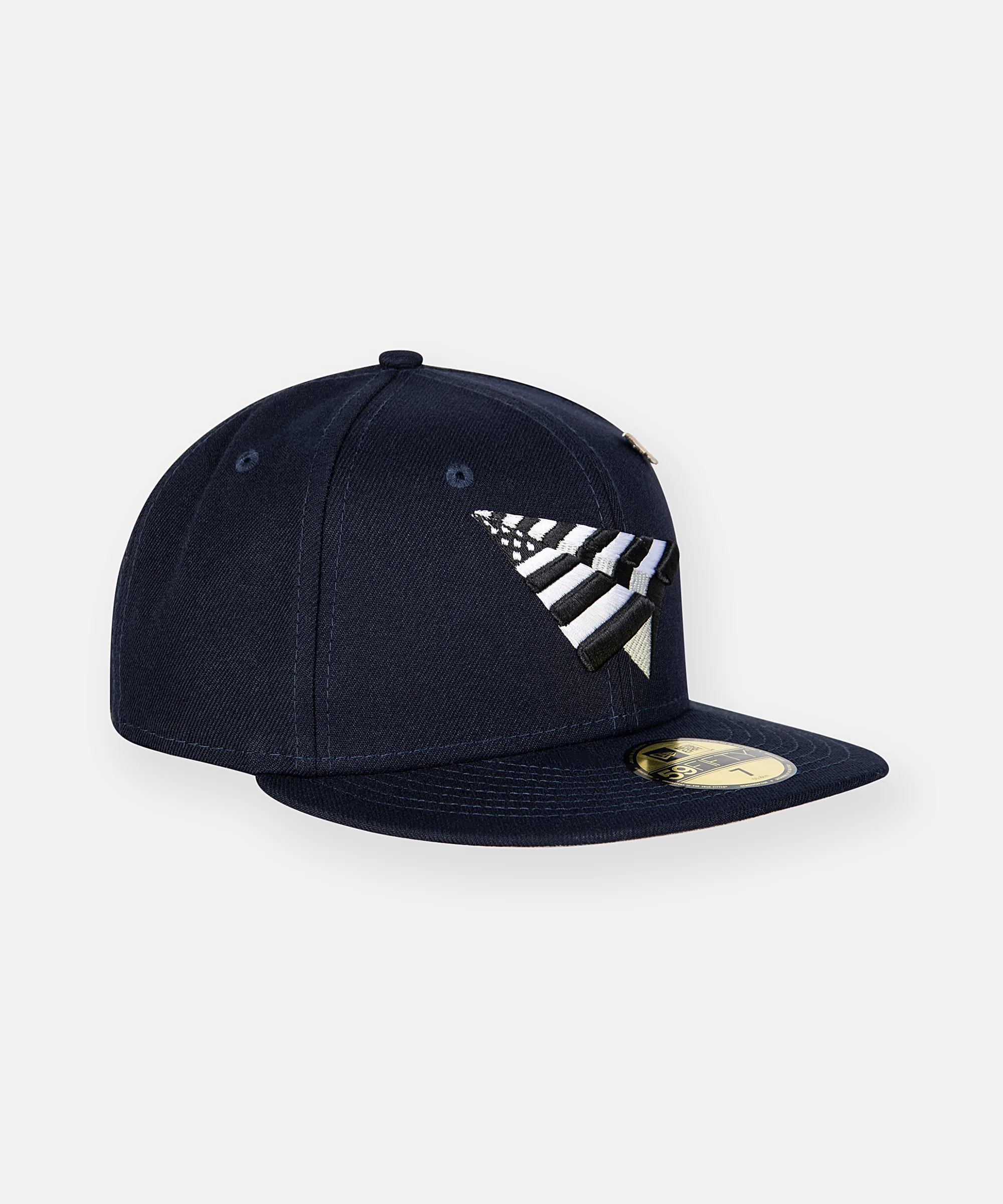 Navy Boy Crown Fitted Hat - Image 4