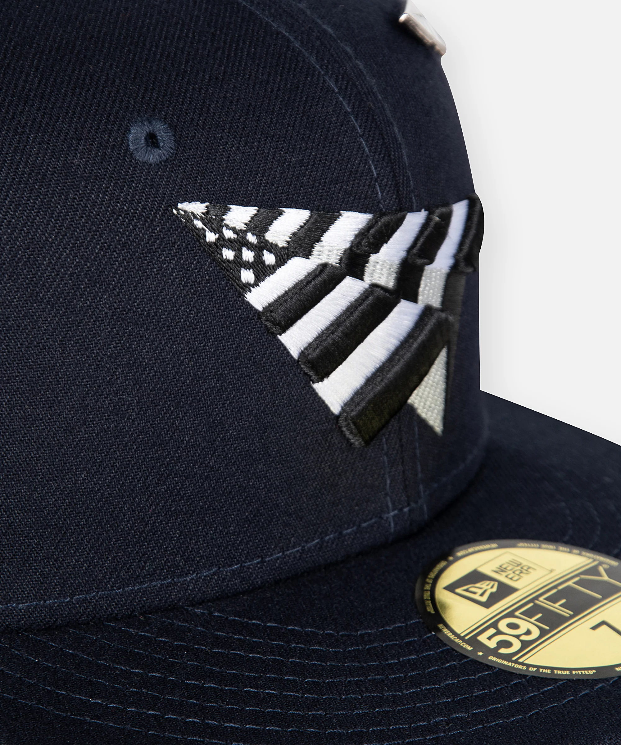 Navy Boy Crown Fitted Hat - Image 8