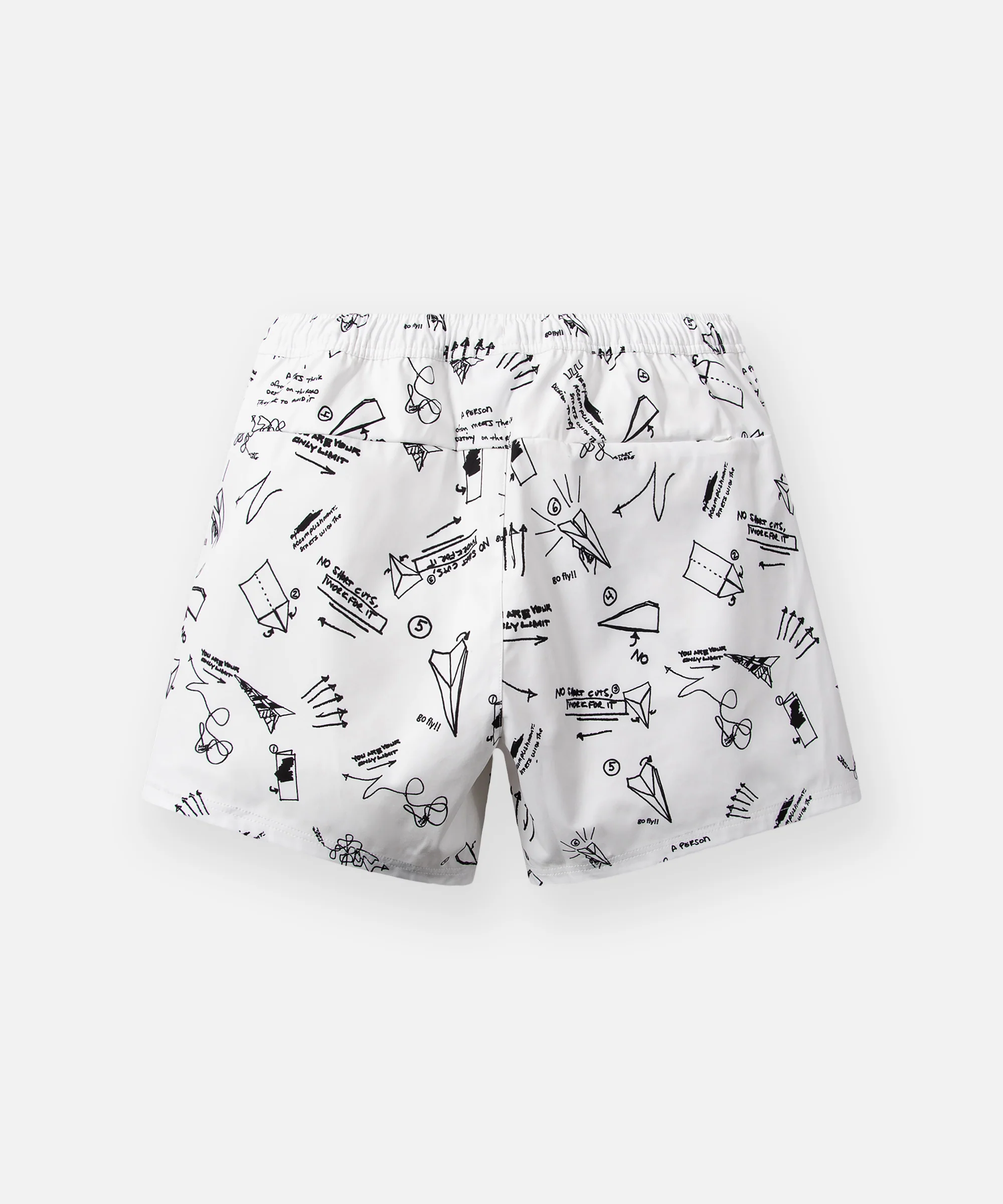 Sketch Print Swim Shorts - Image 3