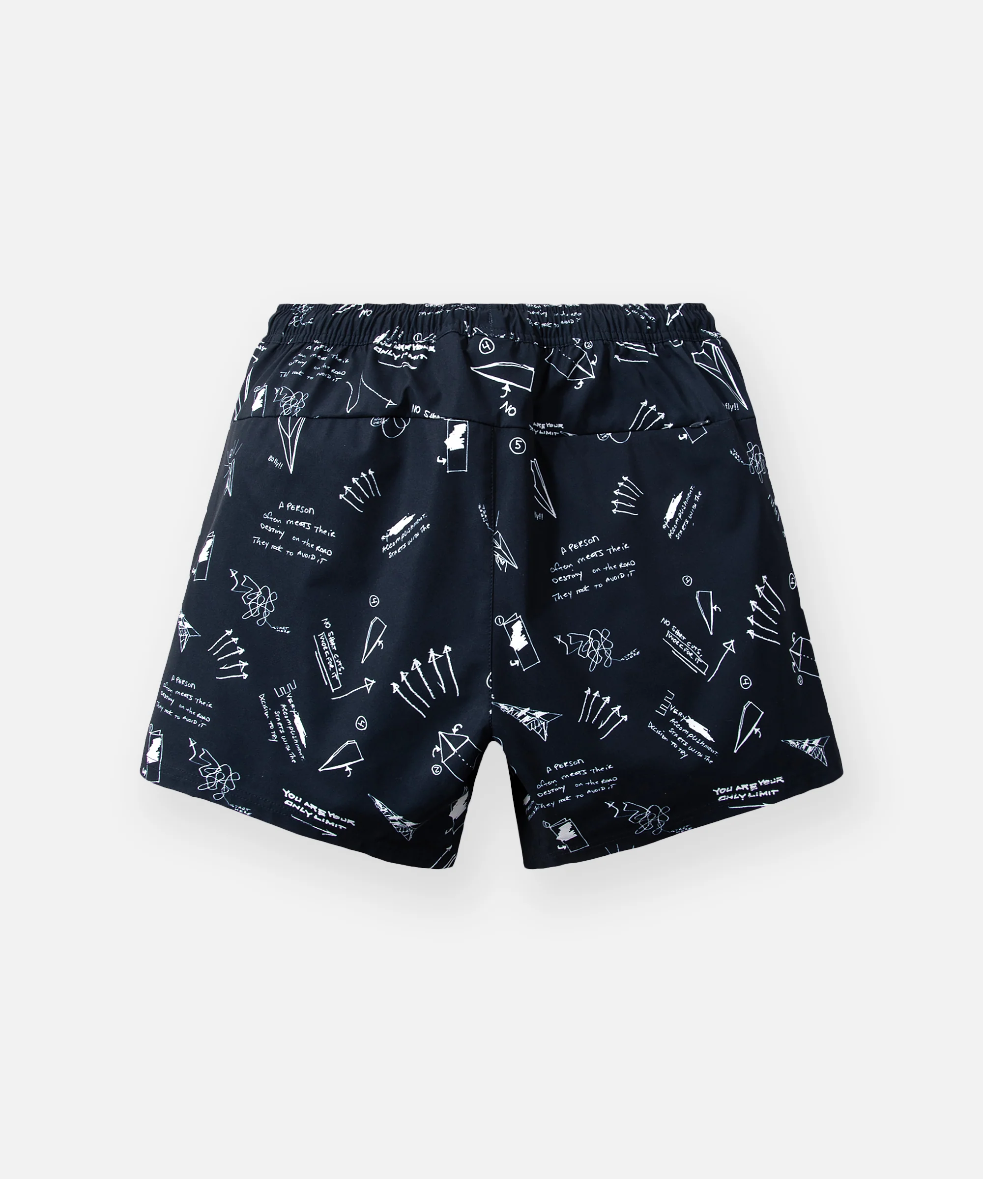 Sketch Print Swim Shorts - Image 4