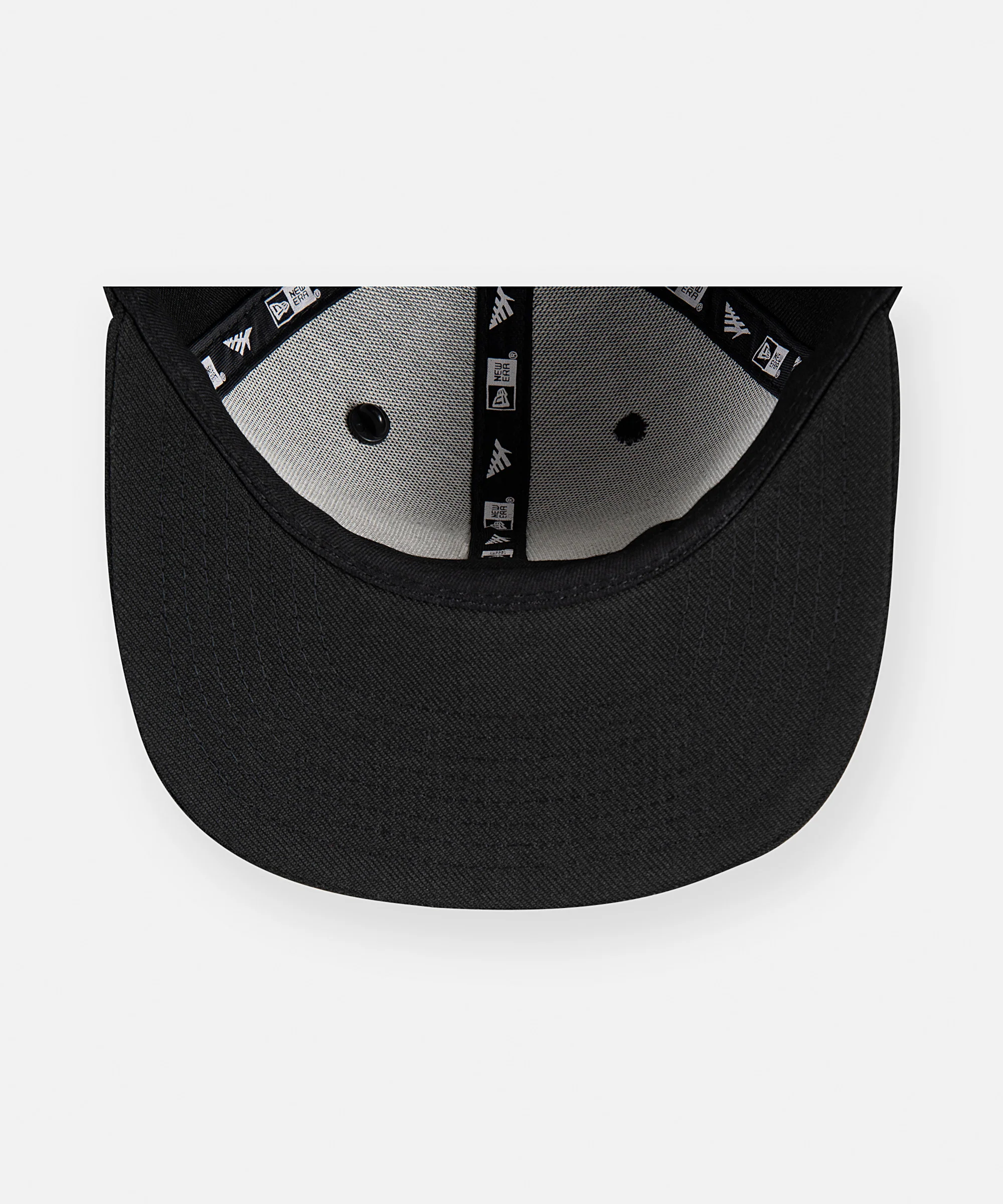 The Original Crown Old School Snapback Hat with Black Undervisor - Image 8
